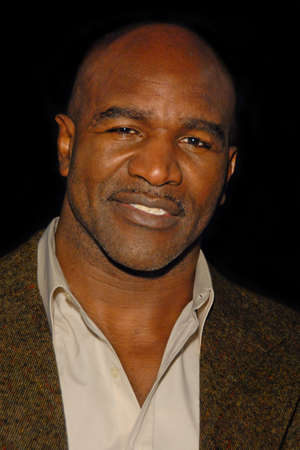 Hire Evander Holyfield for an event.