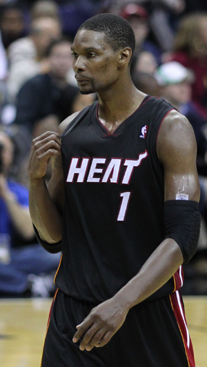 Hire Chris Bosh for an event.