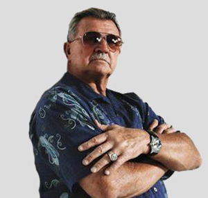 Hire Mike Ditka for an event.