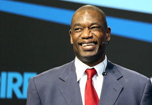 Hire Dikembe Mutombo for an event.