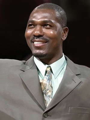Hire Hakeem Olajuwon for an event.