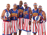 Hire Harlem Globetrotters for an event.