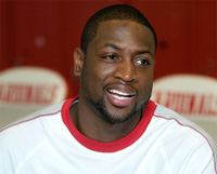 Hire Dwyane Wade for an event.